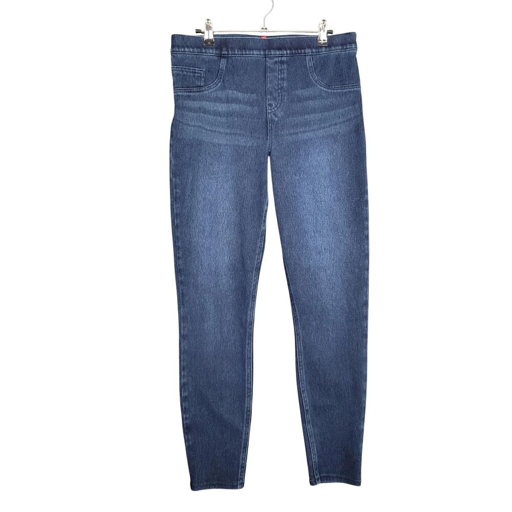 SPANX 20018R Jean-ish Ankle Leggings Mid Rise Pull On Jeggings SIZE LARGE